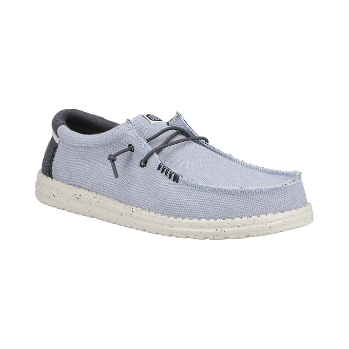 HEYDUDE Wally Coastline Jute Mens Shoe - Stone White
