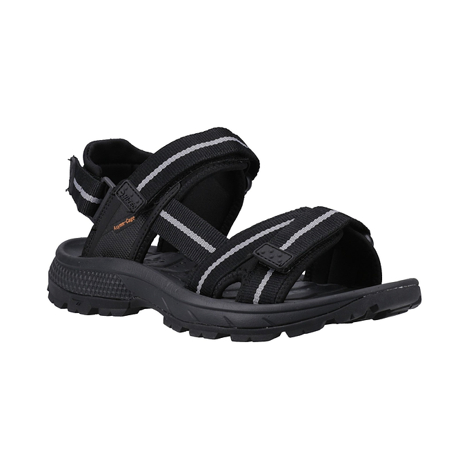 Hi-Tec Sierra Mens Sandal - Black/Grey/Orange