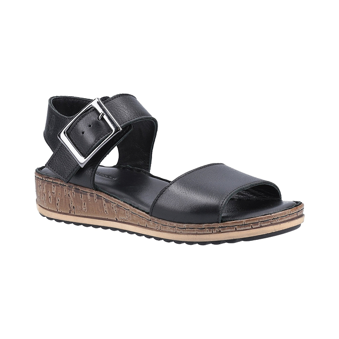 Hush Puppies Ellie Wide Womens Sandal - Black