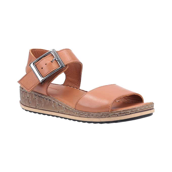 Hush Puppies Ellie Wide Womens Sandal - Tan