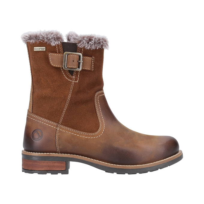Cotswold Kemerton Womens Ankle Boots - Tan