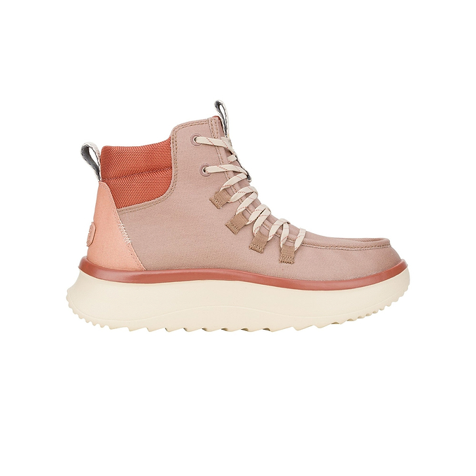 HEYDUDE Wendy Peak Apres Womens Ankle Boots - Desert Brown