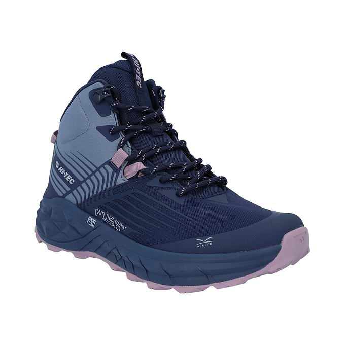 Hi-Tec Fuse Trail Mid Womens Boots Flintstone – TOG24