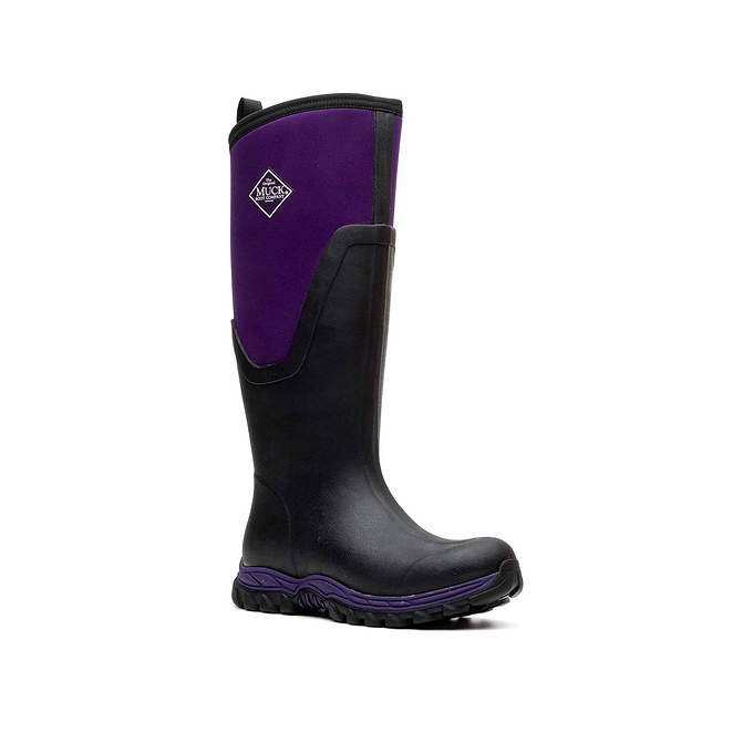 Muck Boots Arctic Sport II Tall Wellington Womens - Black/Acai