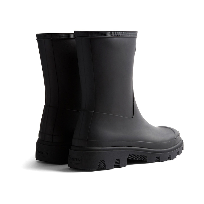 Hunter Downpour Short Boot Womens - Black