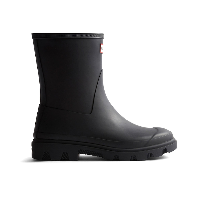 Hunter Downpour Short Boot Womens - Black