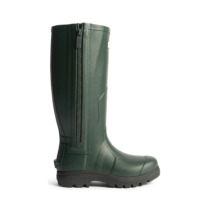 Hunter Balmoral MK II Zip Boot Mens - Dark Olive/Black
