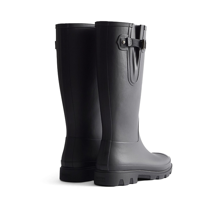 Hunter Field Downpour Adjustable Boot Womens - Black