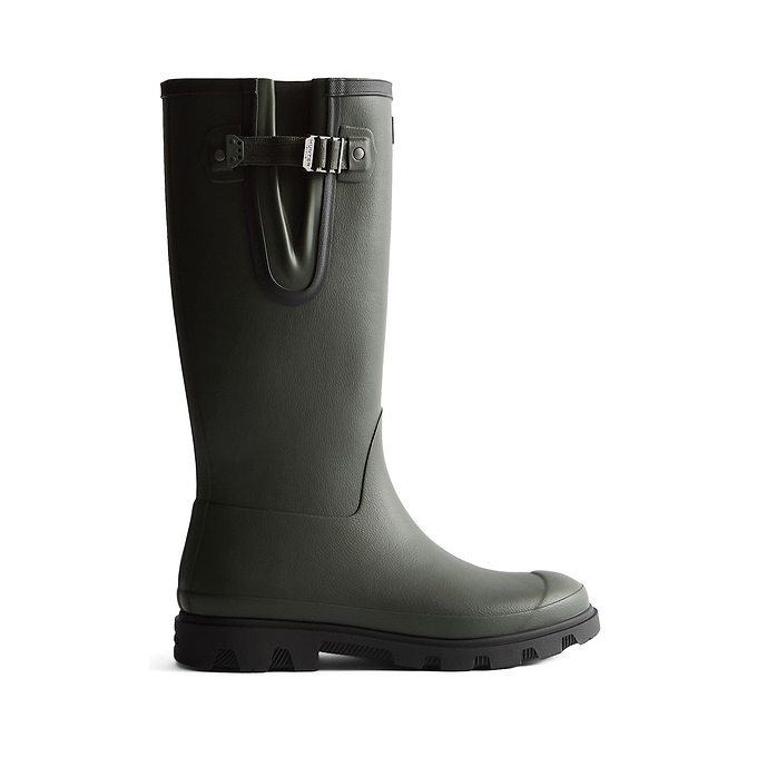 Hunter Field Downpour Adjustable Boot Womens - Dark Olive