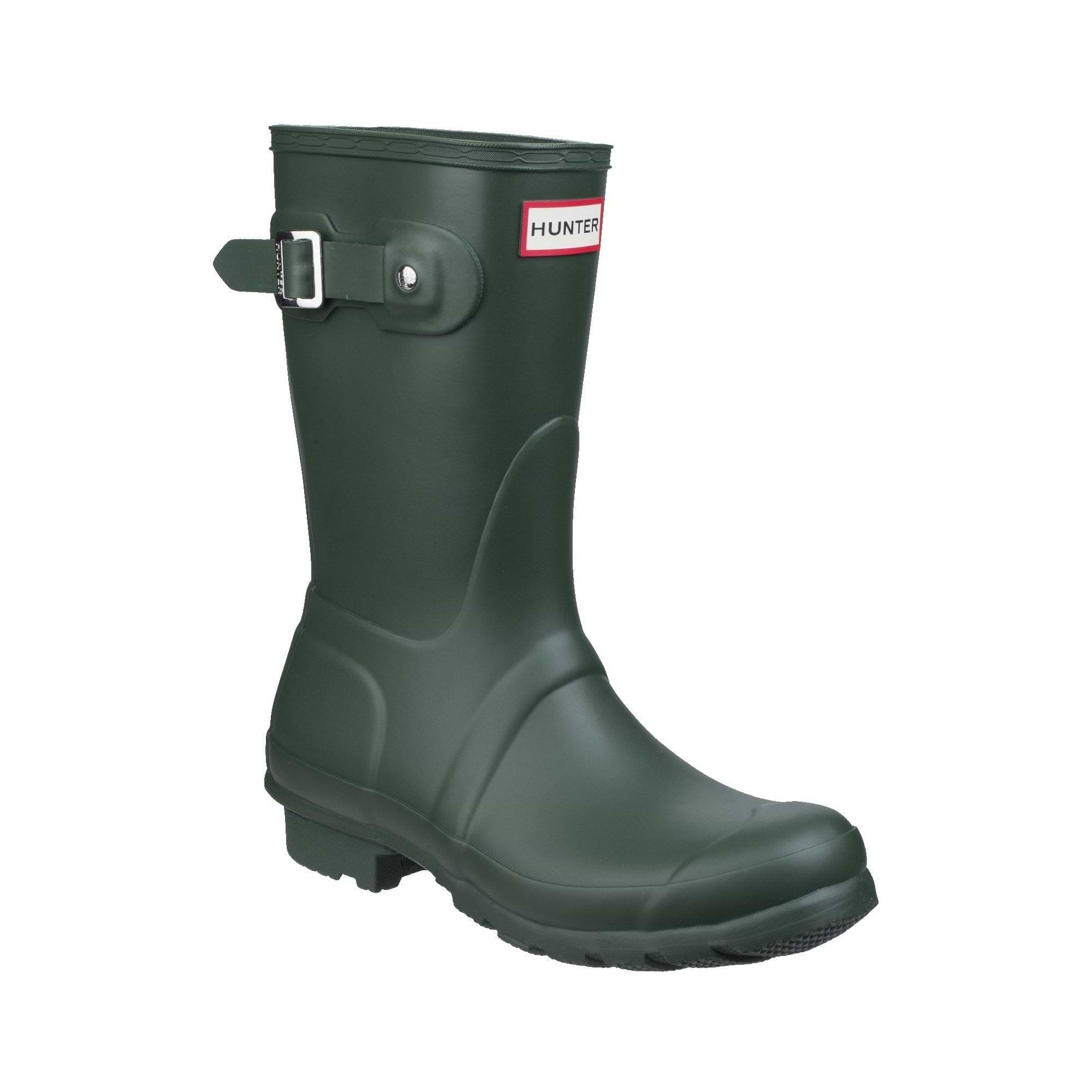 Gray hunter boots short best sale