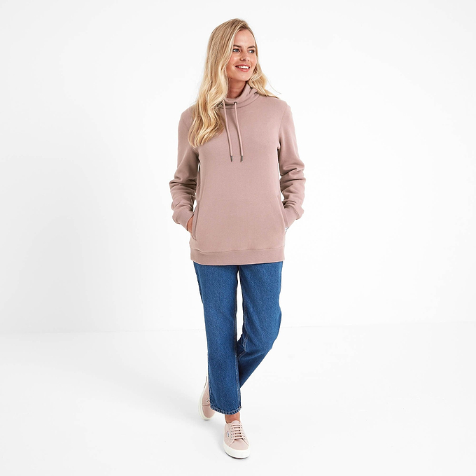 Abigail Womens Sweater - Faded Pink