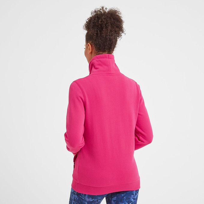 Abigail Womens Sweater - Magenta Pink