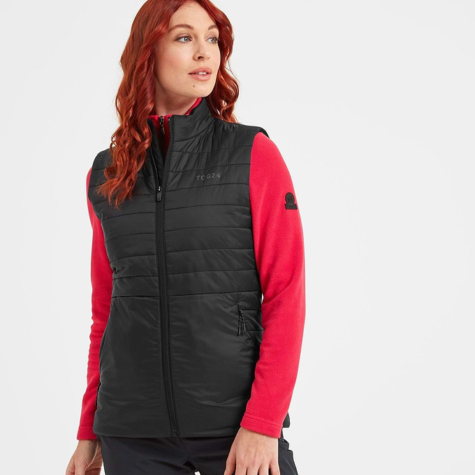 Adderley Womens Insulated Running Gilet Black – TOG24