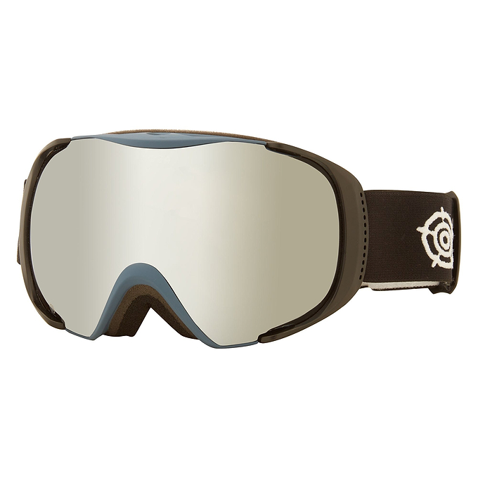 Adjust Goggles - Navy/Silver Mirror