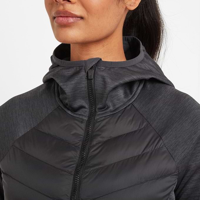 Adwell Womens Insulated Hybrid Jacket - Black