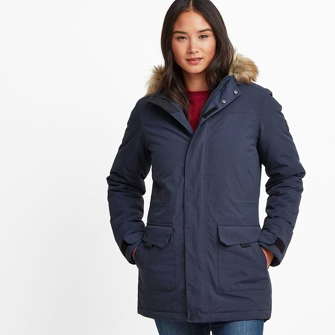 Alderidge Womens Waterproof Parka - Dark Indigo