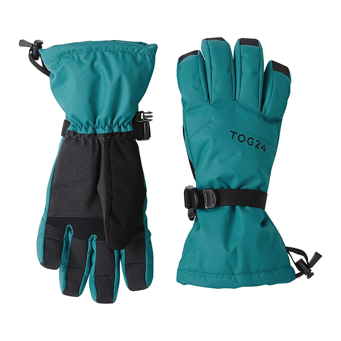 Ashfield Ski Gloves - Topaz