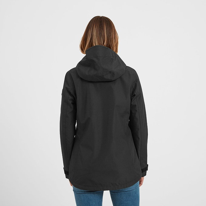 Austwick Womens Waterproof Jacket - Washed Black