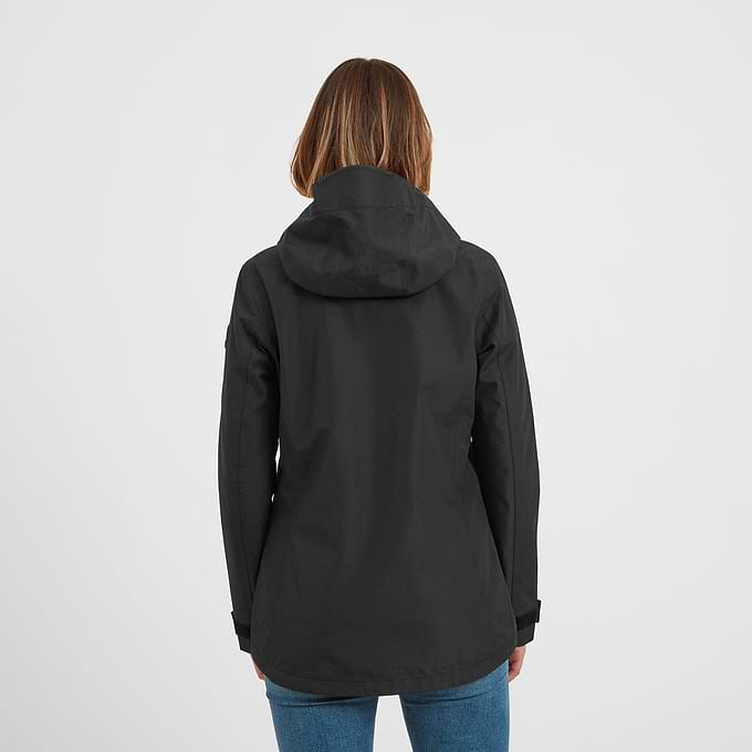 Austwick Womens Waterproof Jacket - Washed Black