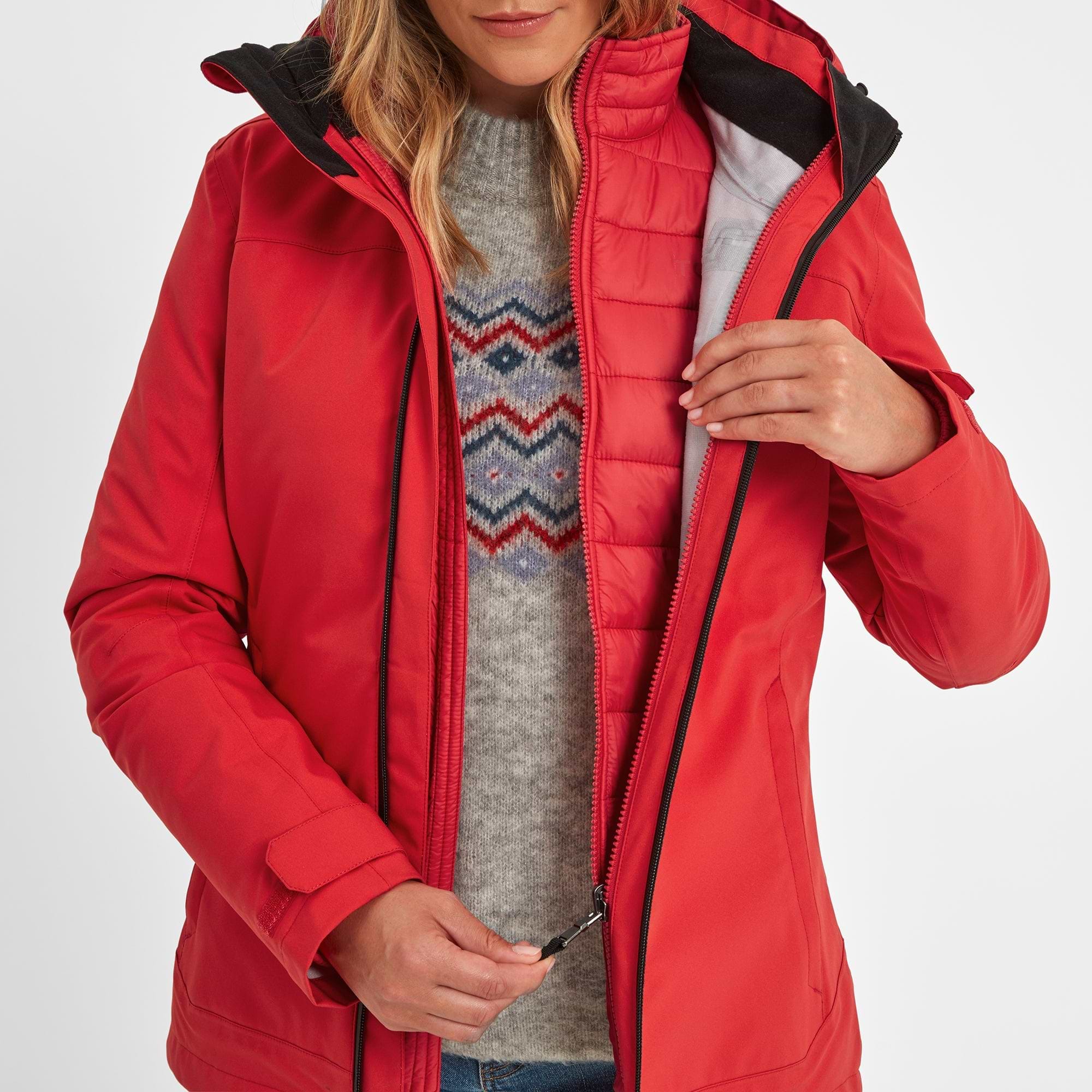 Ladies 3 in 1 winter coats outlet
