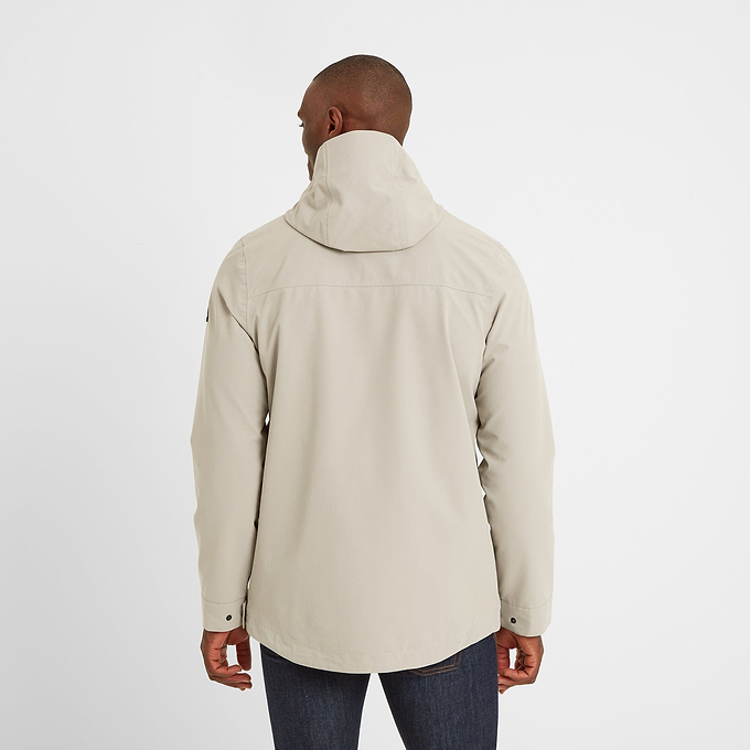 Bewley Mens Waterproof Jacket - Pebble