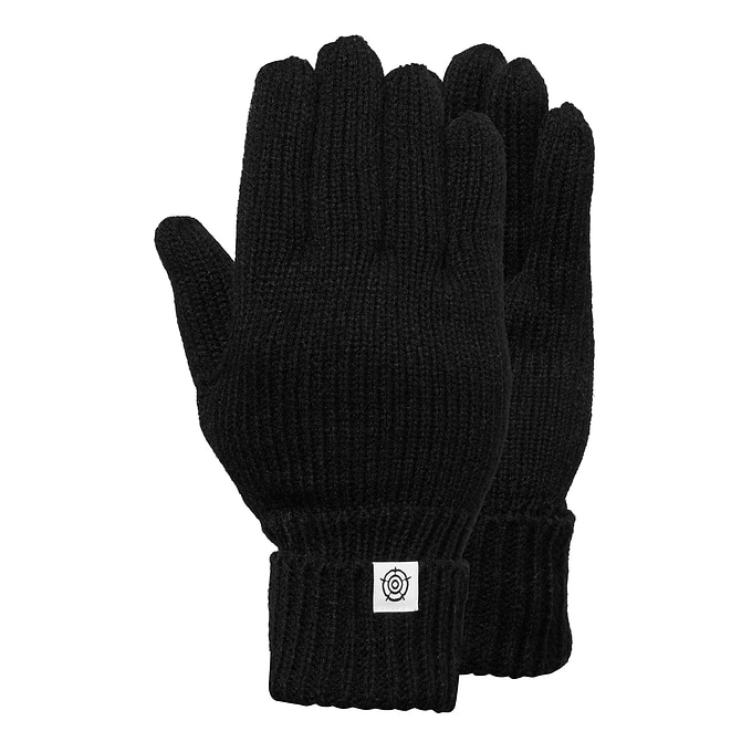 Brazen Knitted Gloves - Black