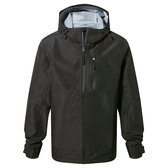 Briercliffe Mens Waterproof Jacket - Washed Black