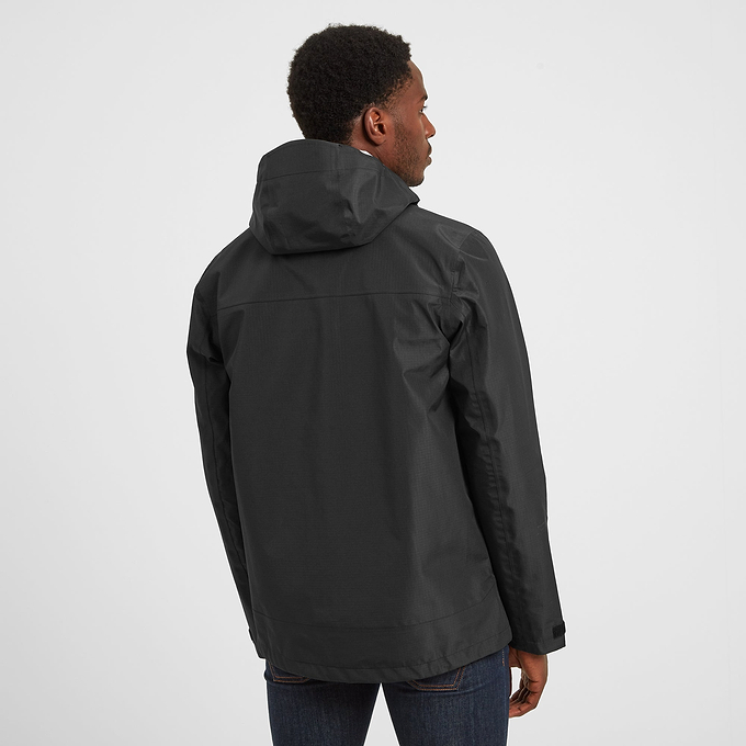 Briercliffe Mens Waterproof Jacket - Washed Black