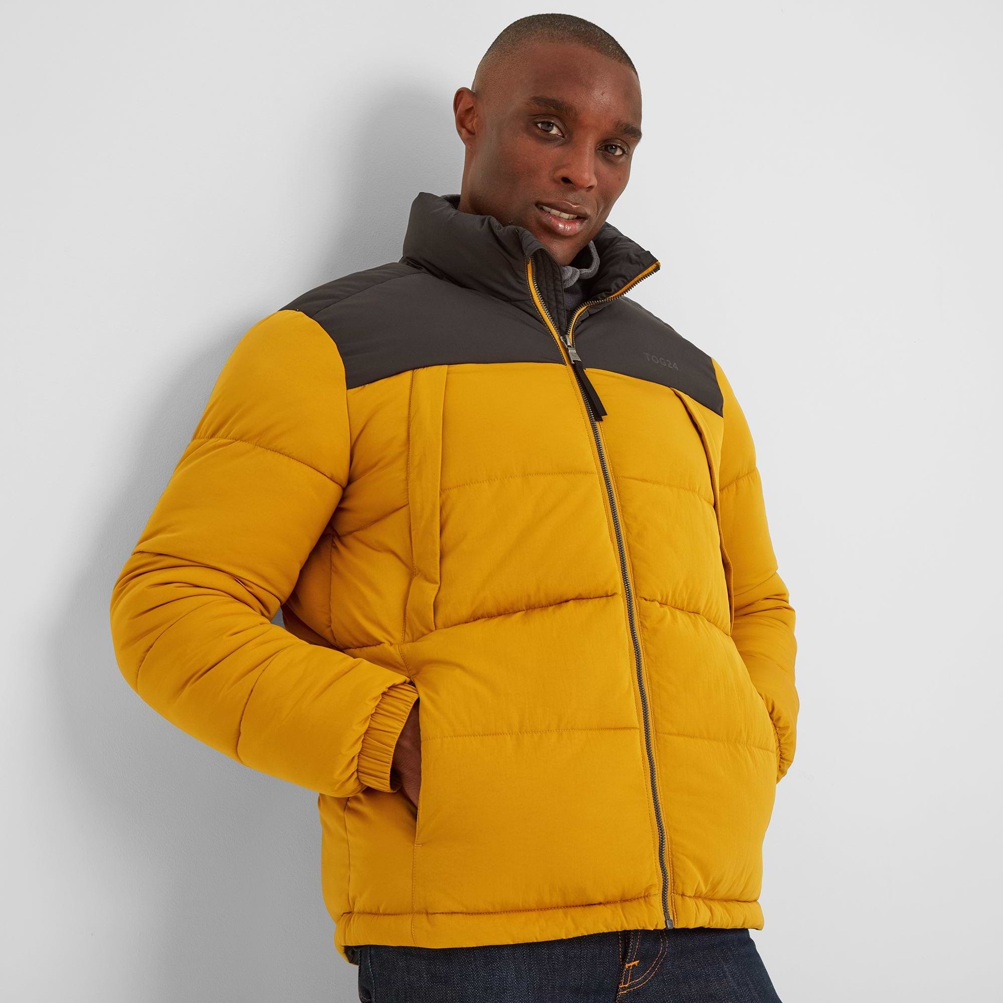 Bubble coat yellow top