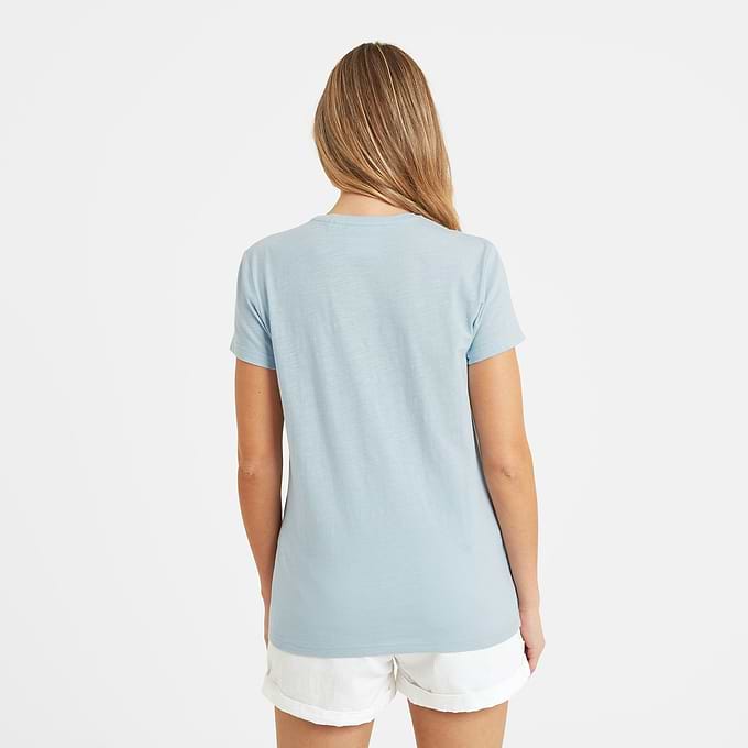 Cara Womens T-Shirt - Ice Blue
