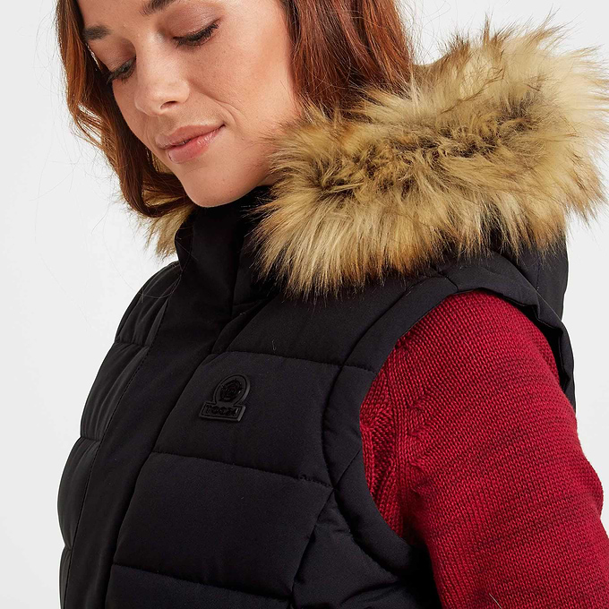 Cowling Womens Insulated Gilet - Black