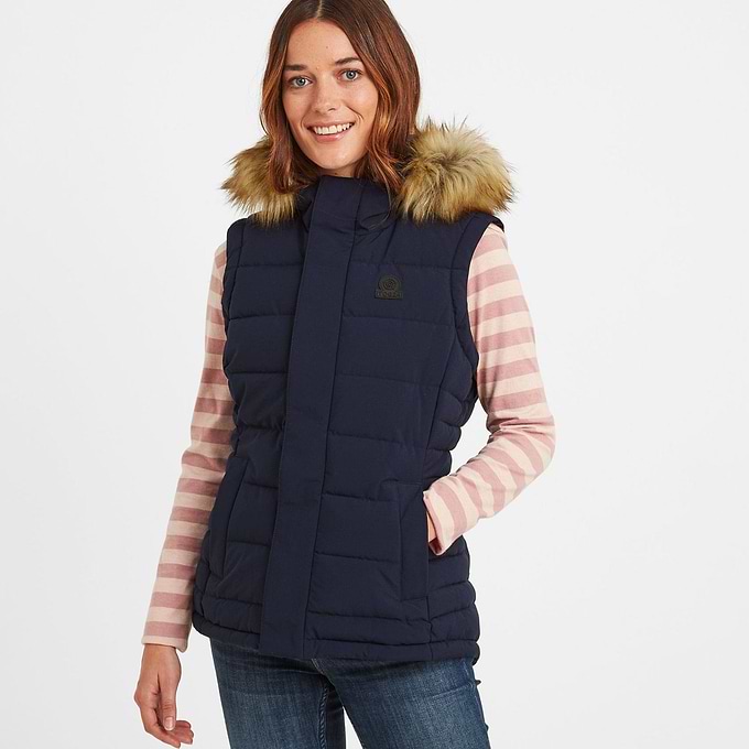 Cowling Womens Insulated Gilet - Navy