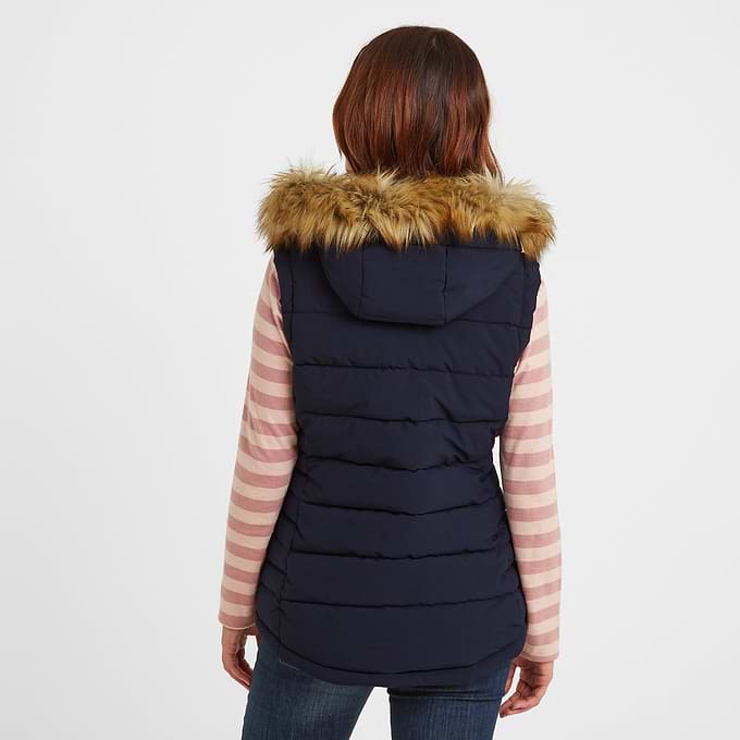 Cowling Womens Insulated Gilet - Navy