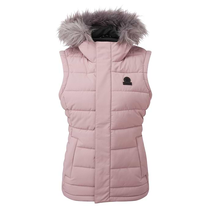 Cowling Womens Insulated Gilet - Faded Pink