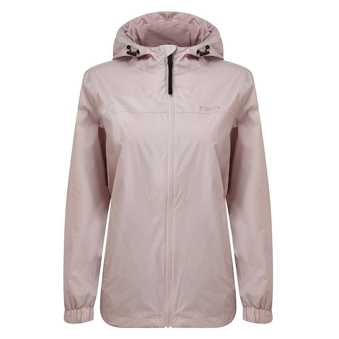 Craven Womens Waterproof Packaway Jacket - Chalk Pink