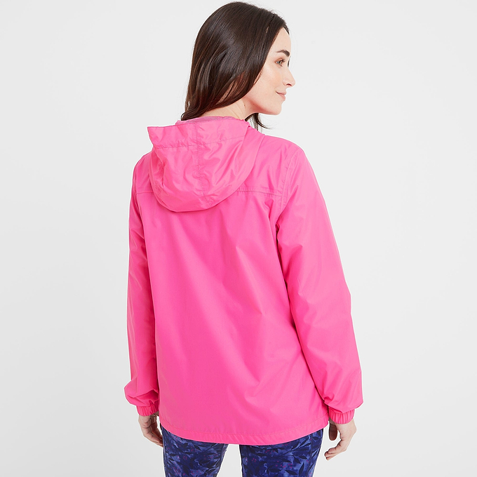 Craven Womens Waterproof Packaway Jacket - Bubblegum Pink
