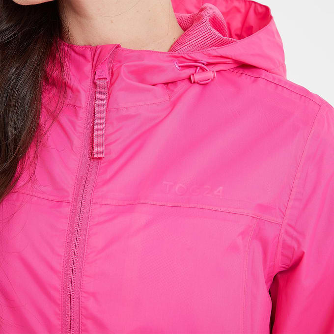 Craven Womens Waterproof Packaway Jacket - Bubblegum Pink