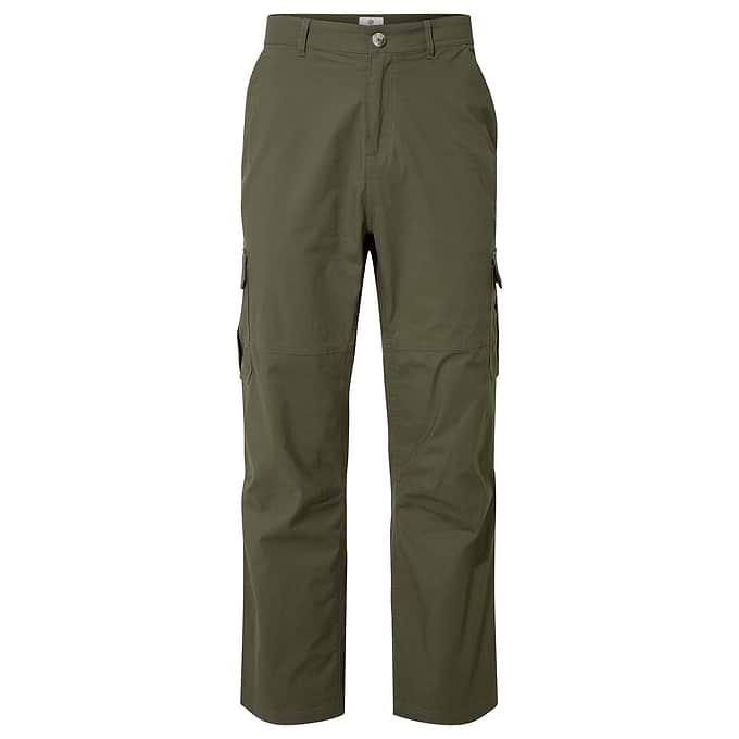 Dibden Mens Cargo Trousers Regular - Khaki
