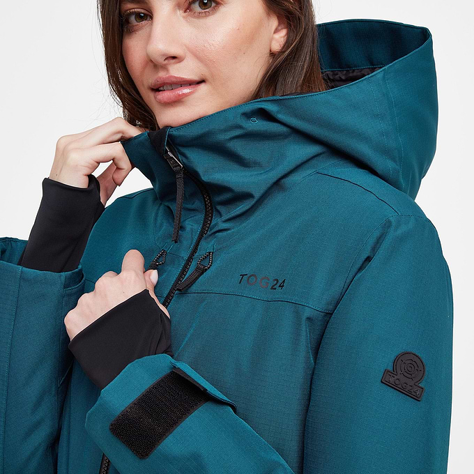 Dusk Womens Ski Jacket Jewel Blue – TOG24 - Main Image