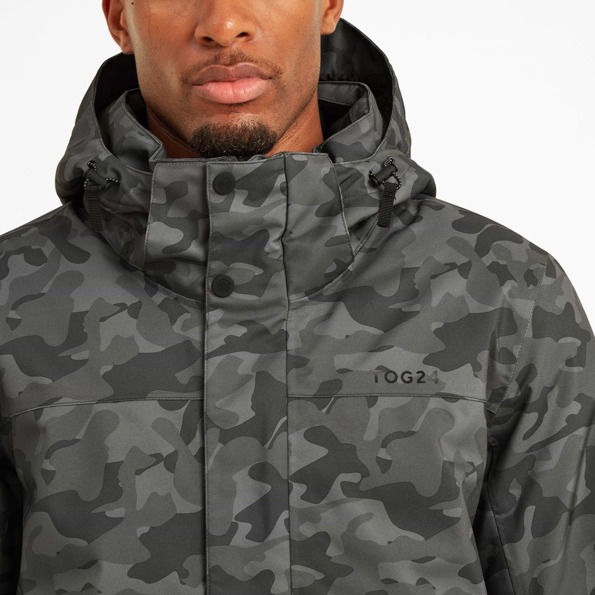 Grey camo parka discount