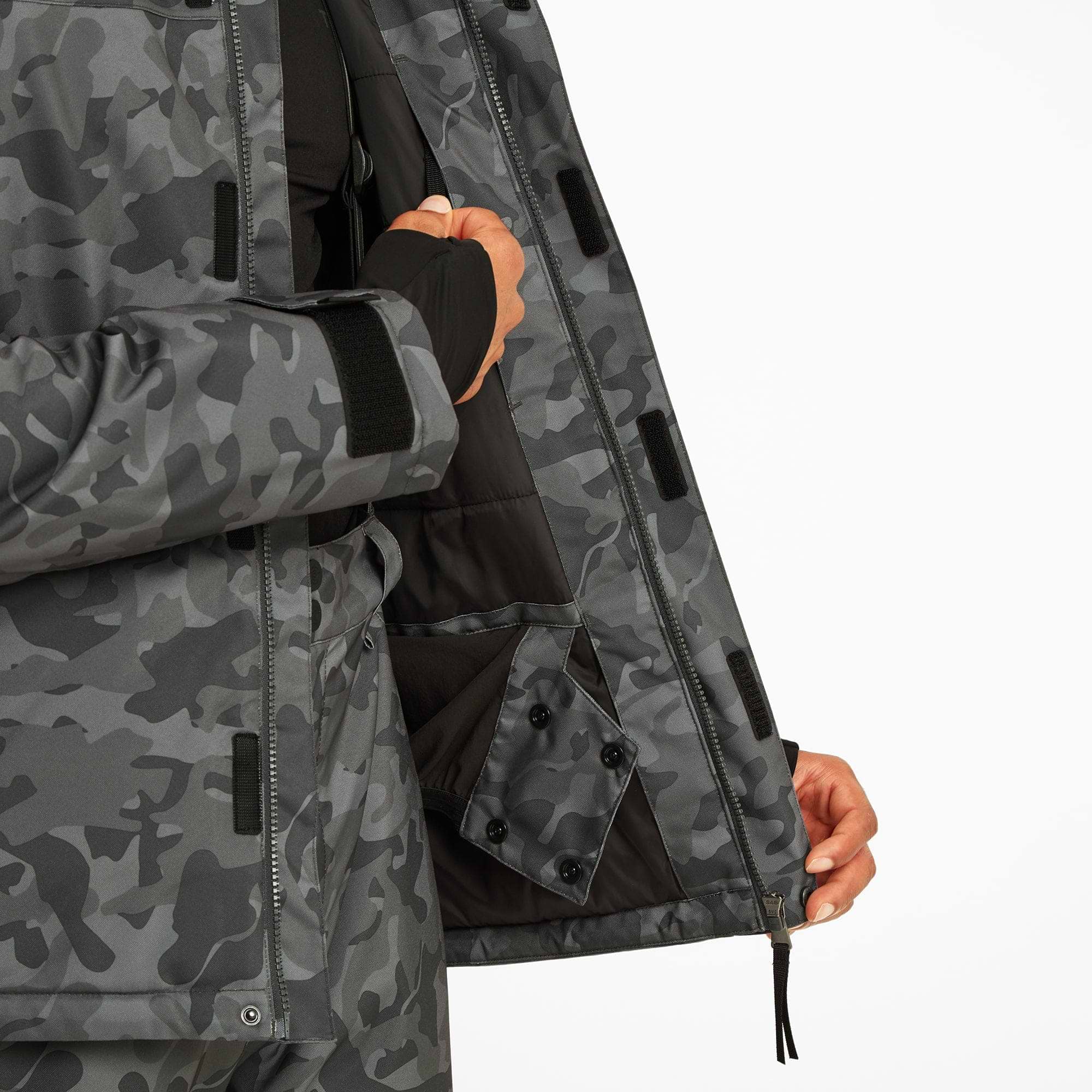 Freestyle Mens Ski Jacket - Steel Grey Camo – TOG24