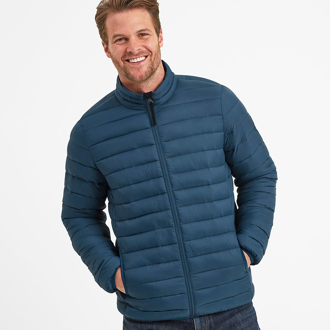 Gibson Mens Insulated Padded Jacket - Lagoon Blue