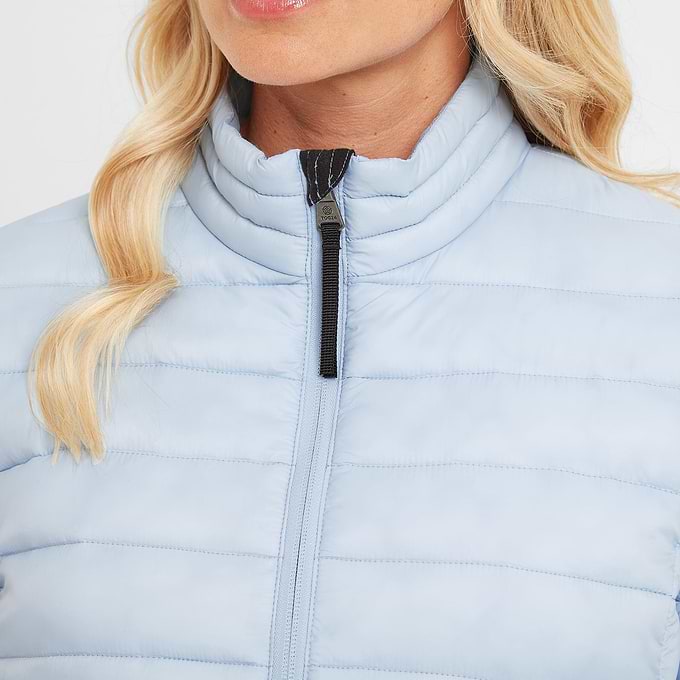 Gibson Womens Insulated Padded Jacket - Ice Blue