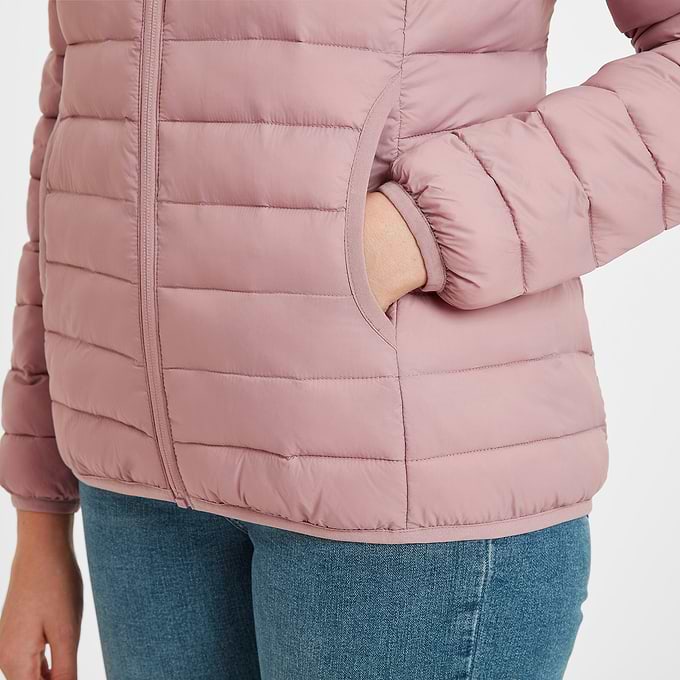 Gibson Womens Insulated Padded Jacket - Faded Pink