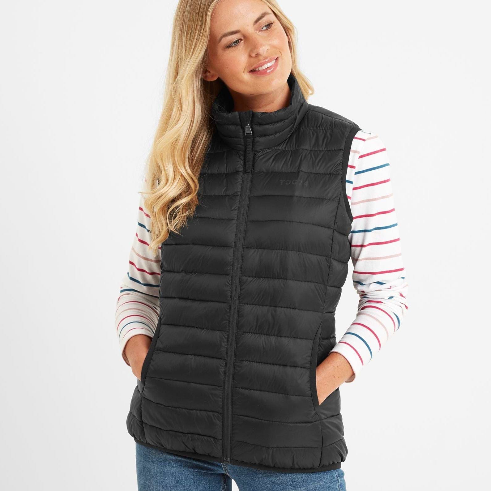 Gilet black womens 2025