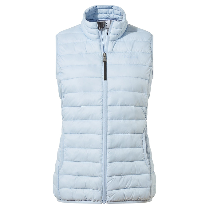 Gibson Womens Insulated Padded Gilet - Ice Blue