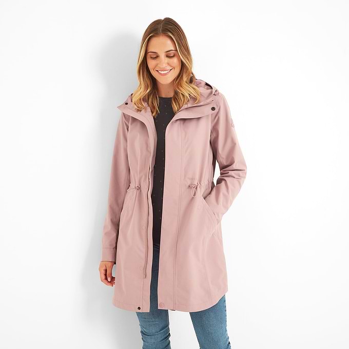 Glasson Womens Waterproof Jacket - Faded Pink
