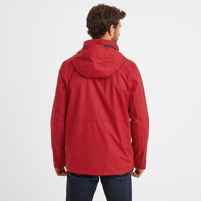 Gribton Mens Waterproof Jacket - Chilli