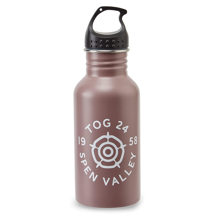 Hereford 0.5L Bottle Flask - Faded Pink/Optic White Print