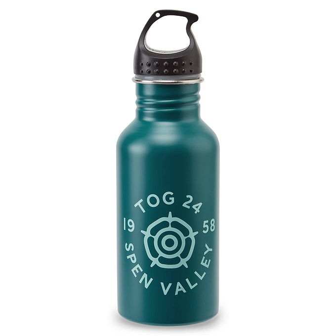 Hereford 0.5L Bottle Flask - Pacific Blue/Mint Blue Print